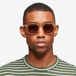 RAEN | Remmy 52mm Champagne Sunglasses (w/ leather case & microfiber clo…